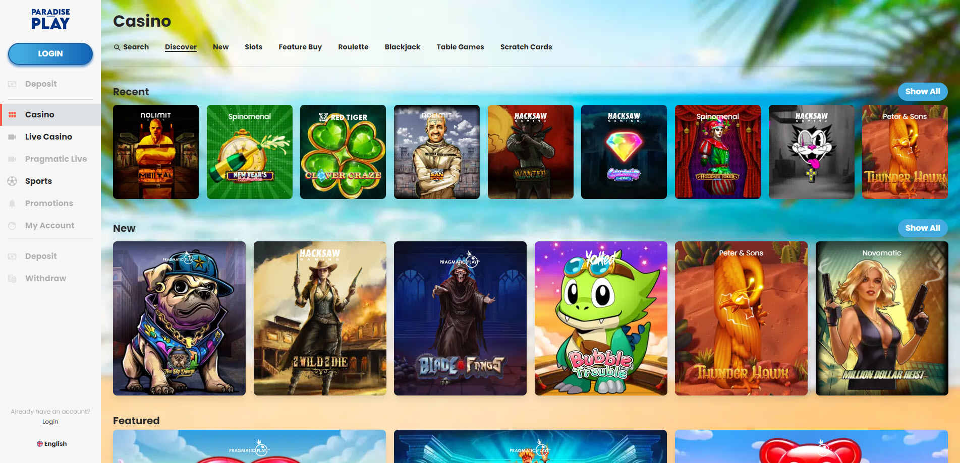 Paradise Play Casino