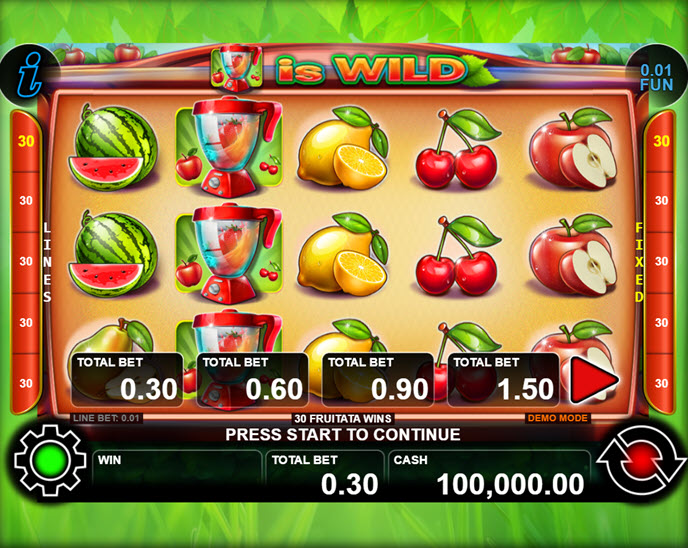 30 Fruitata Wins
