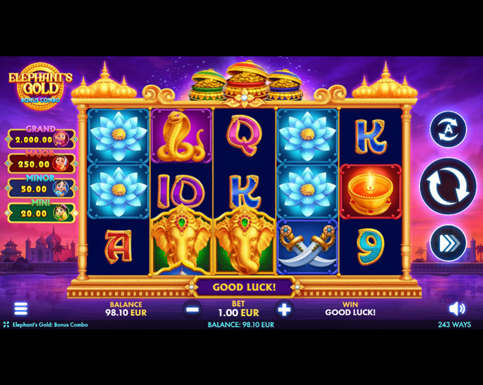 Elephant's Gold Bonus Combo