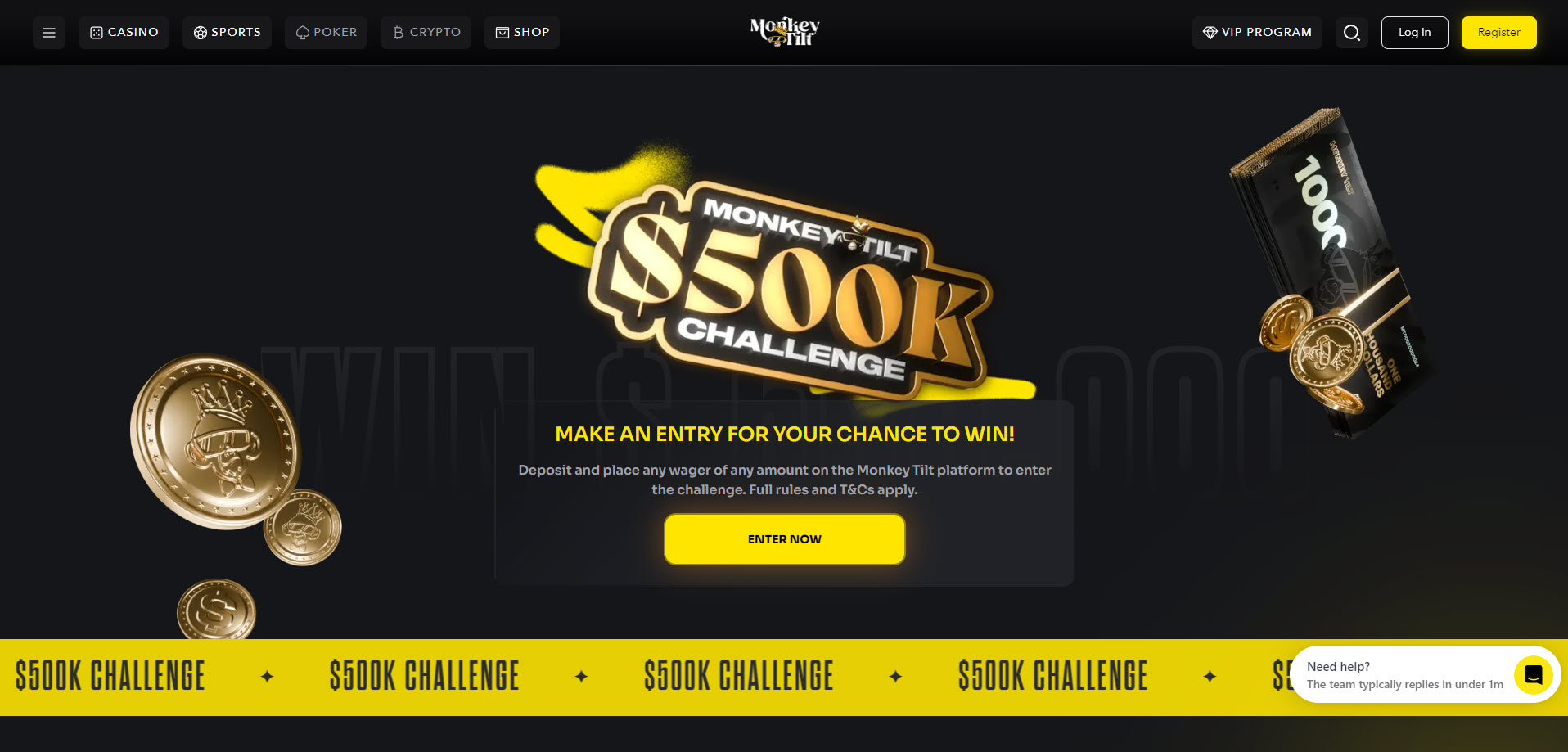 MonkeyTilt Casino