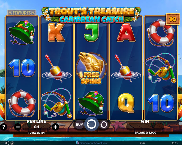 Trout’s Treasure Caribbean Catch