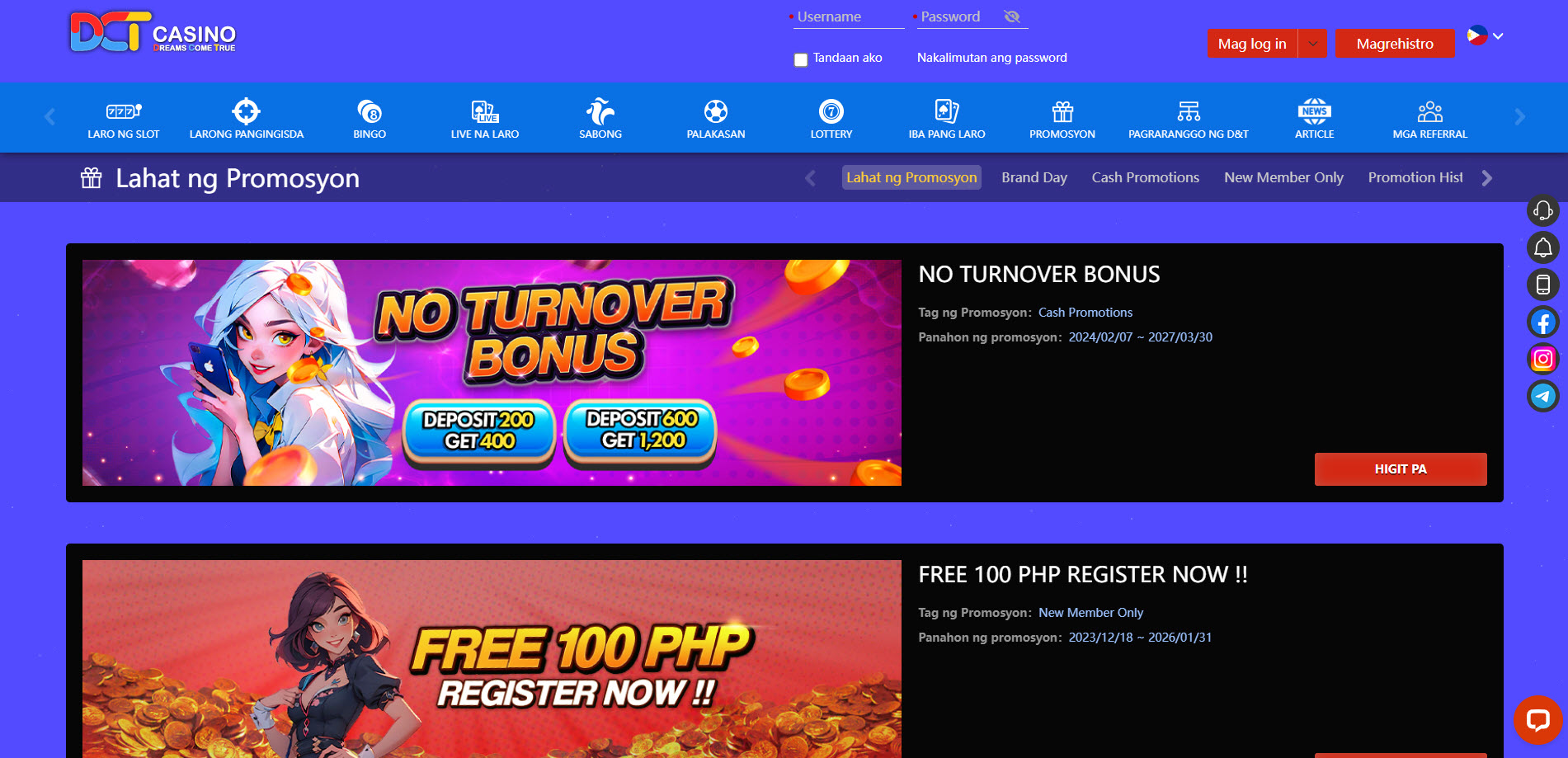 DCT Casino