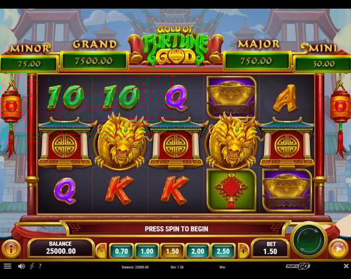 Gold of Fortune God
