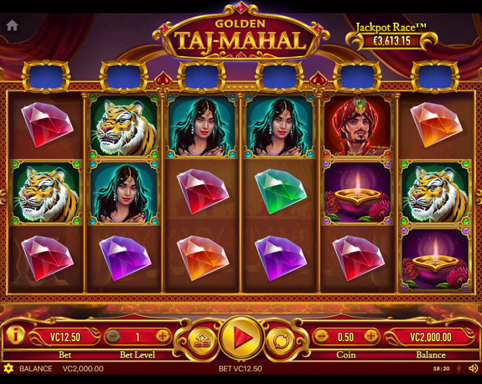 Golden Taj-Mahal