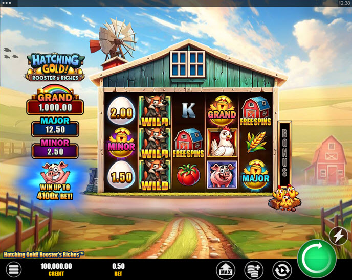 Hatching Gold! Rooster's Riches