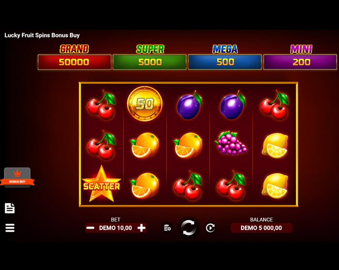 Lucky Fruit Spins Bonus Buy