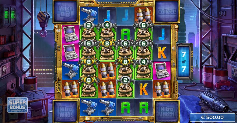 Онлайн слот Pug Thugs of Nitropolis