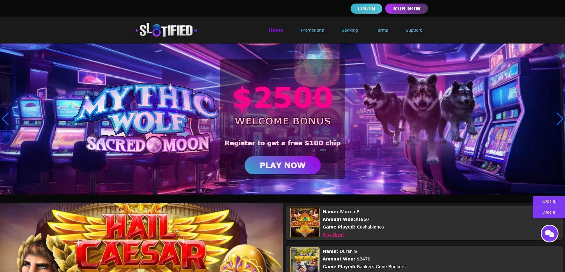 Slotified Casino