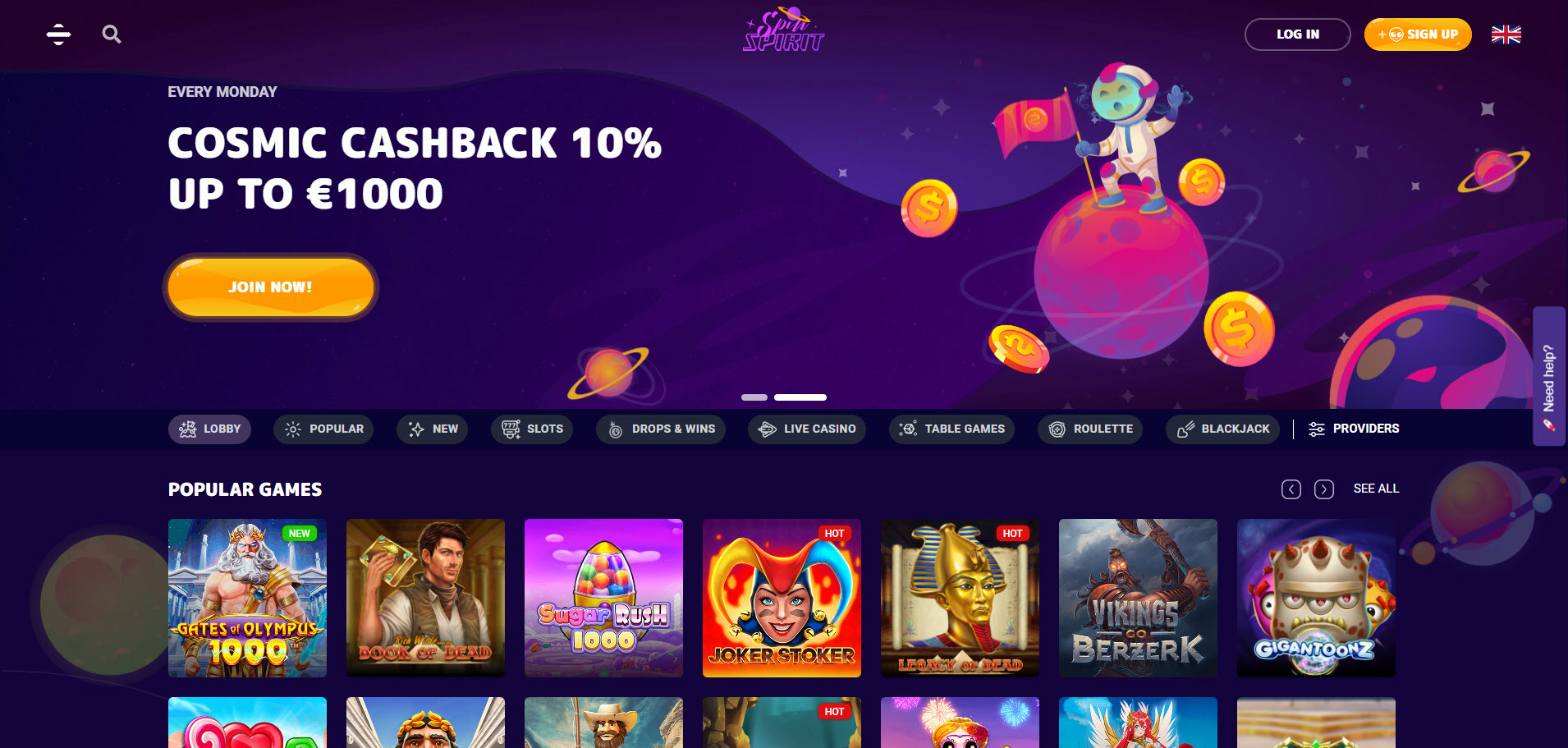 SpinSpirit Casino