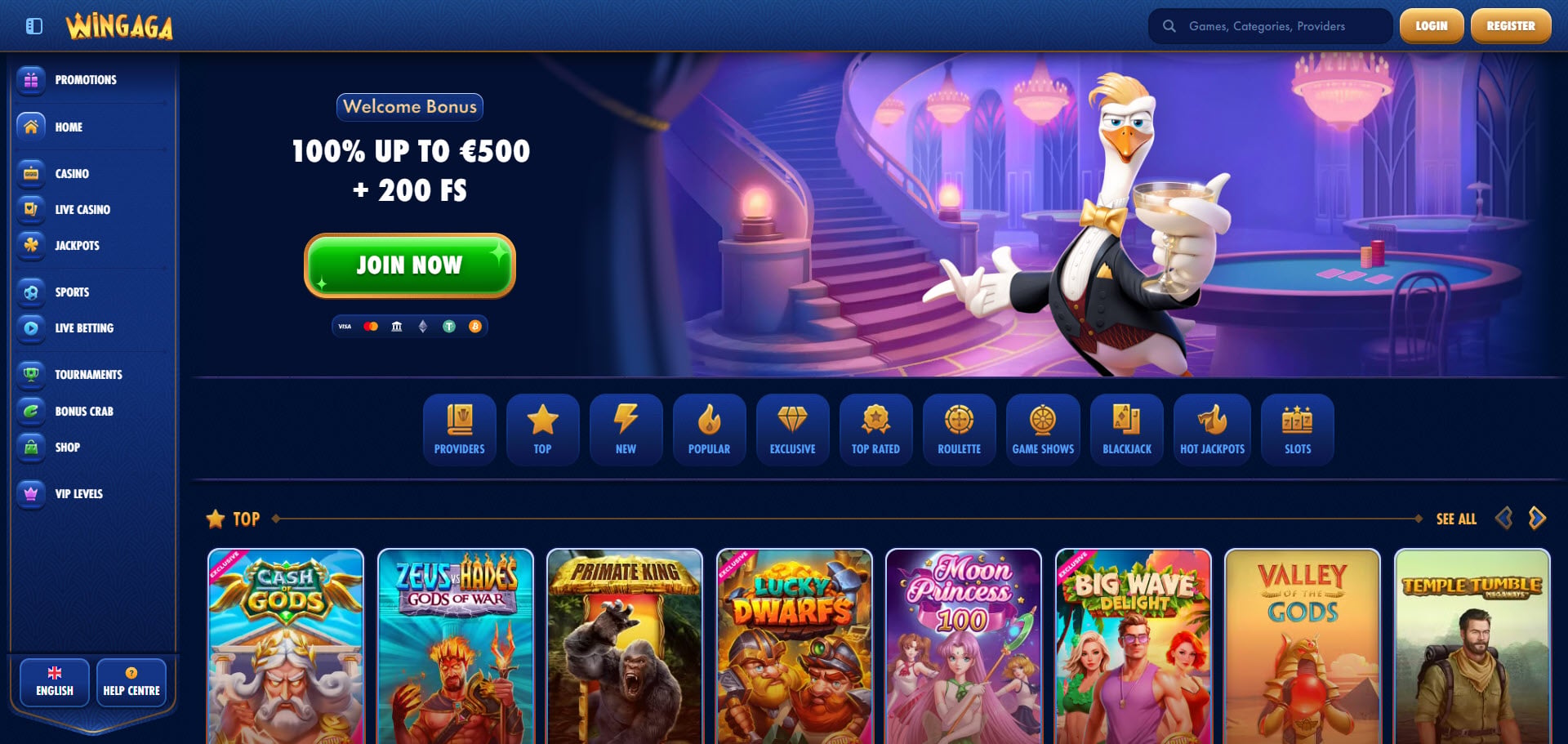 WinGaga Casino
