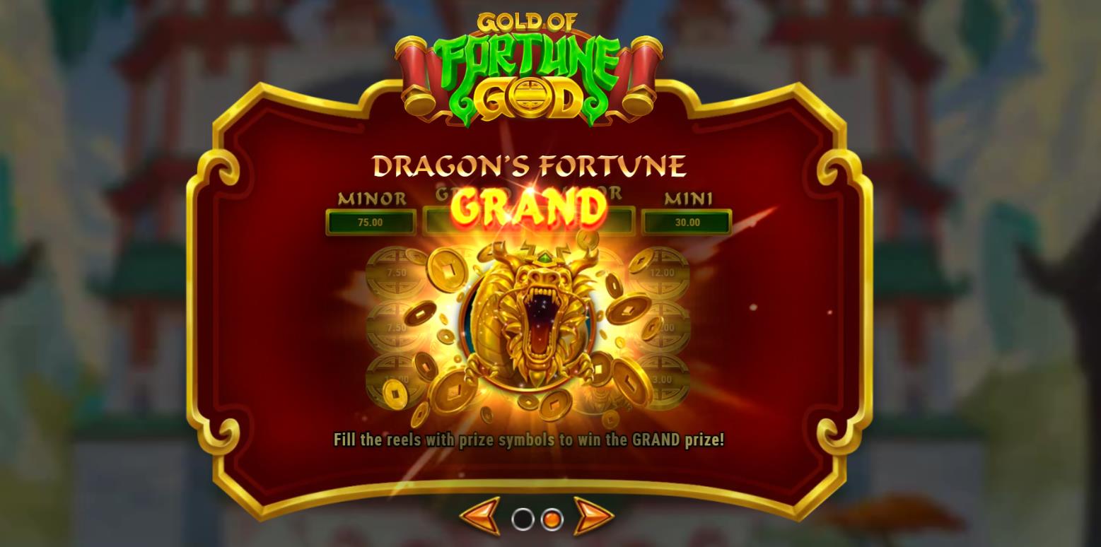 New slot Gold of Fortune God