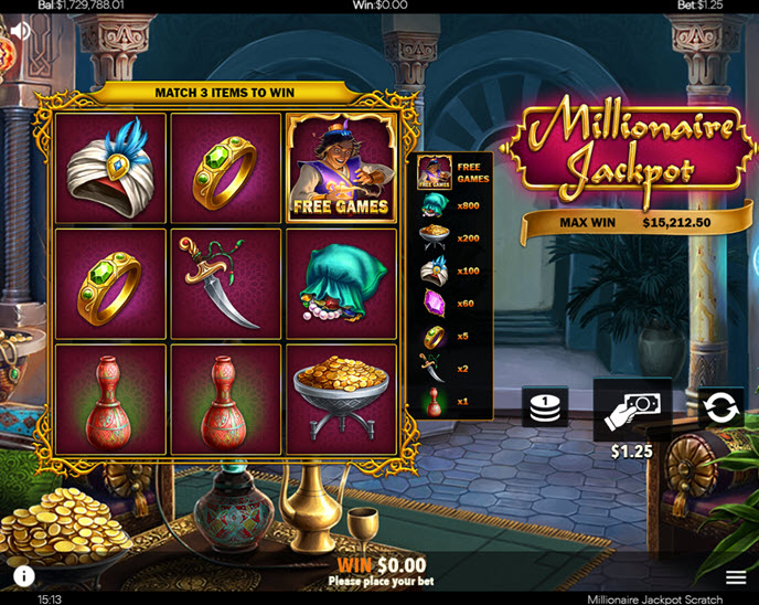 Millionaire Jackpot