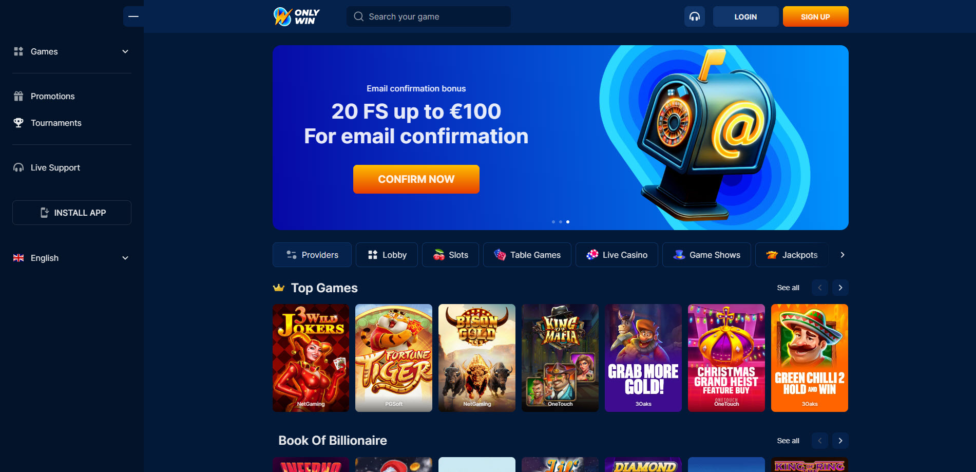 OnlyWin Casino