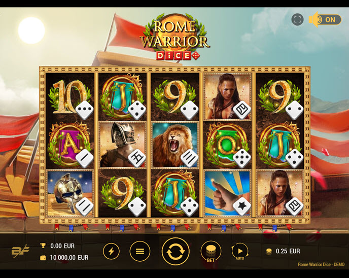 Rome Warrior Dice