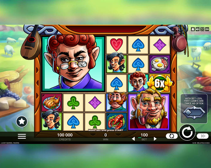 Tavern Lucky Barrel