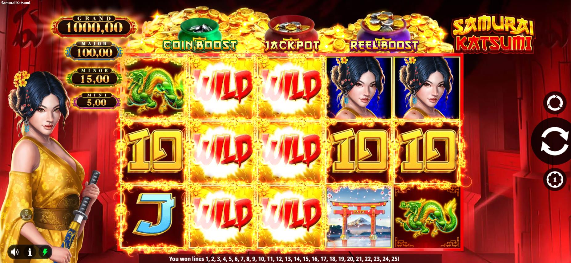 New slot Samurai Katsumi