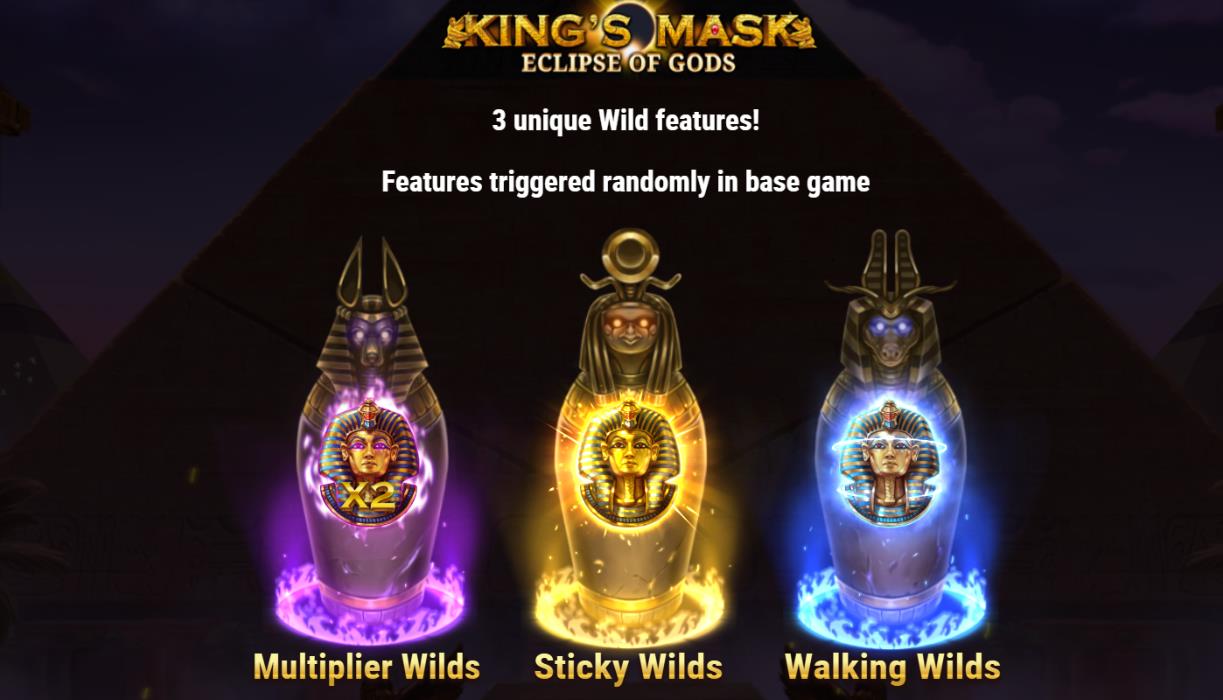 Новый слот Kings Mask Eclipse of Gods