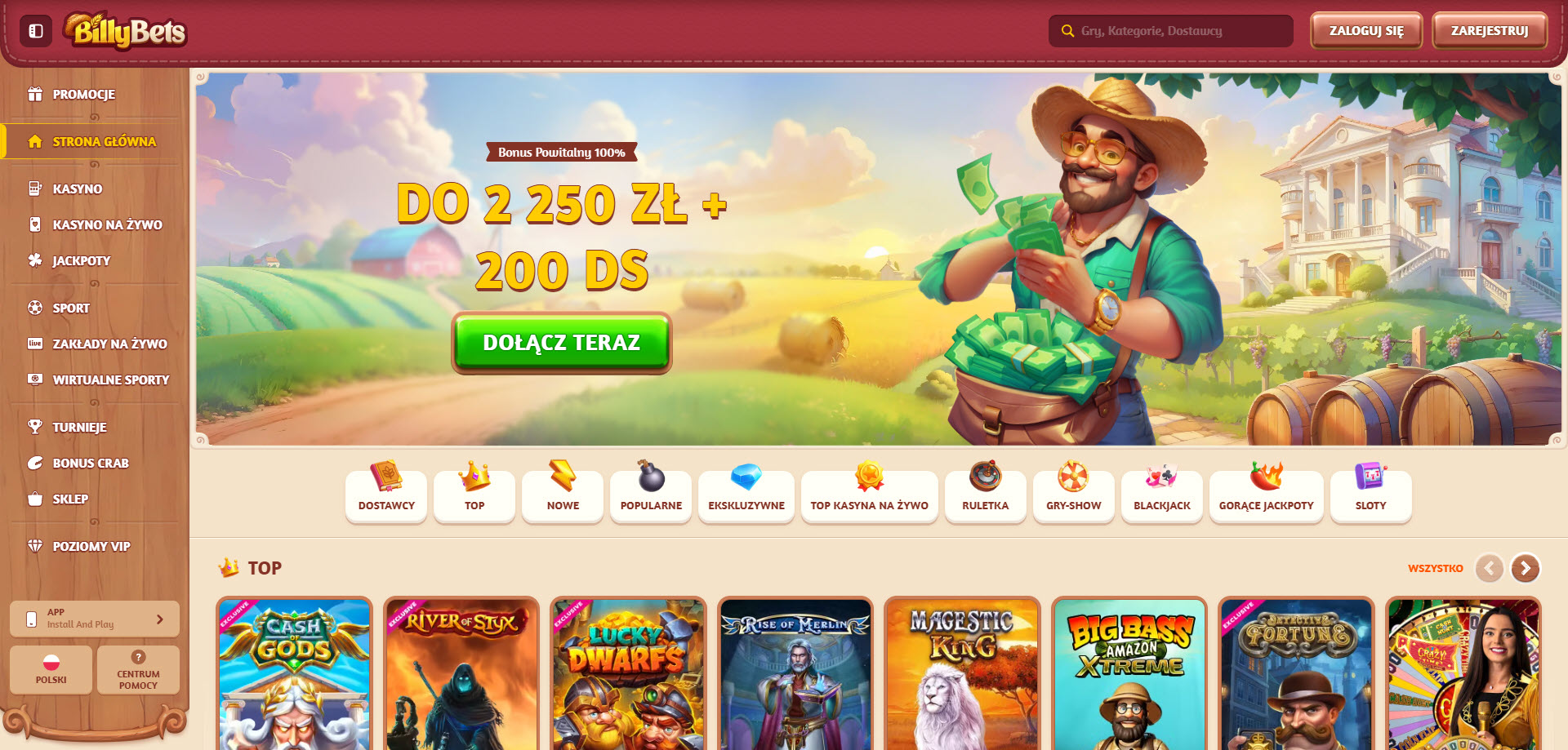 BillyBets Casino