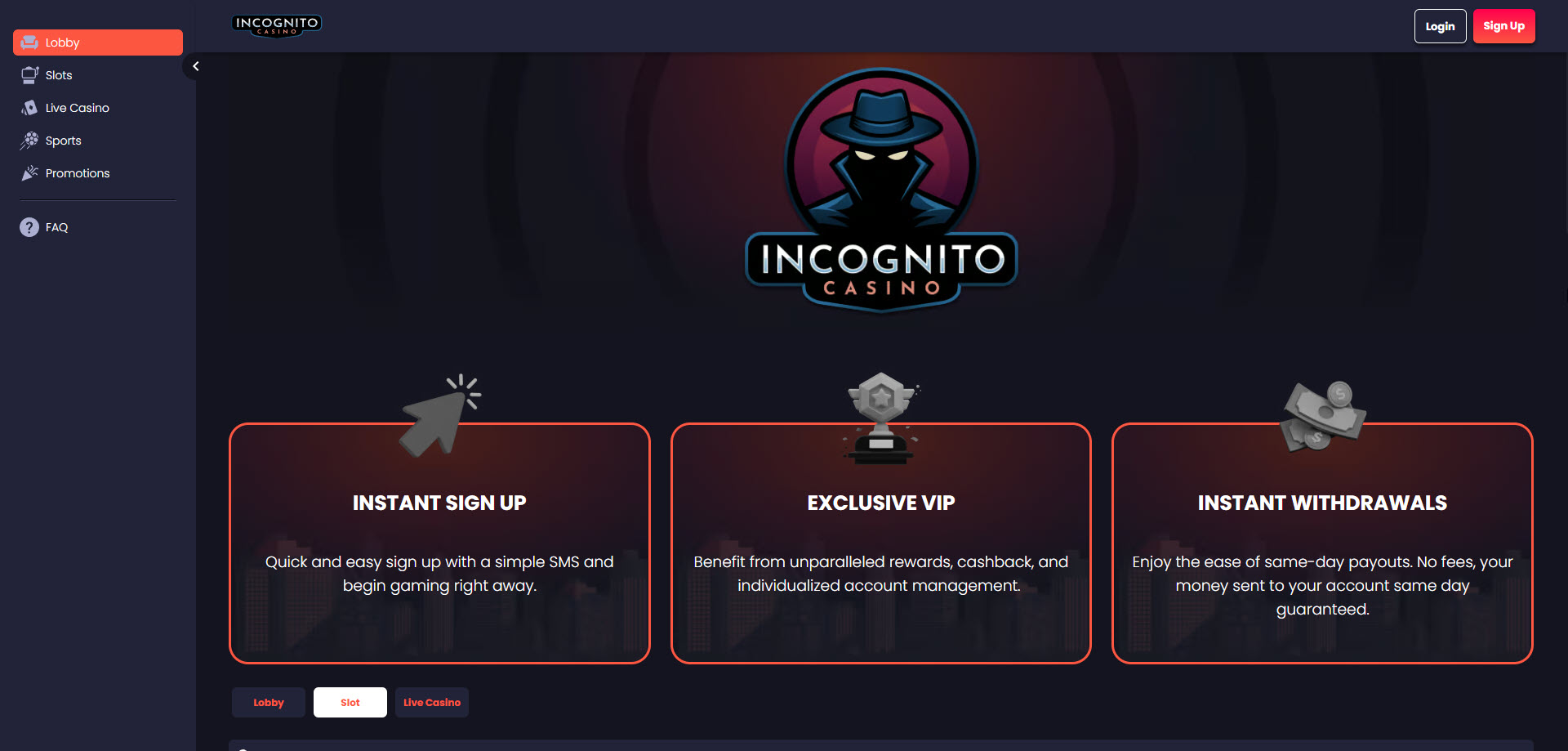 Incognito Casino