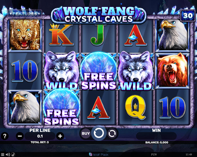 Wolf Fang - Crystal Caves