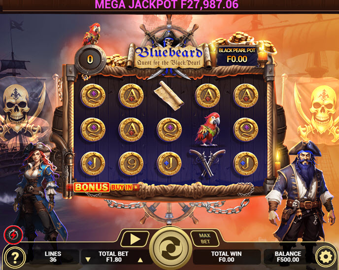 Bluebeard Quest for the Black Pearl