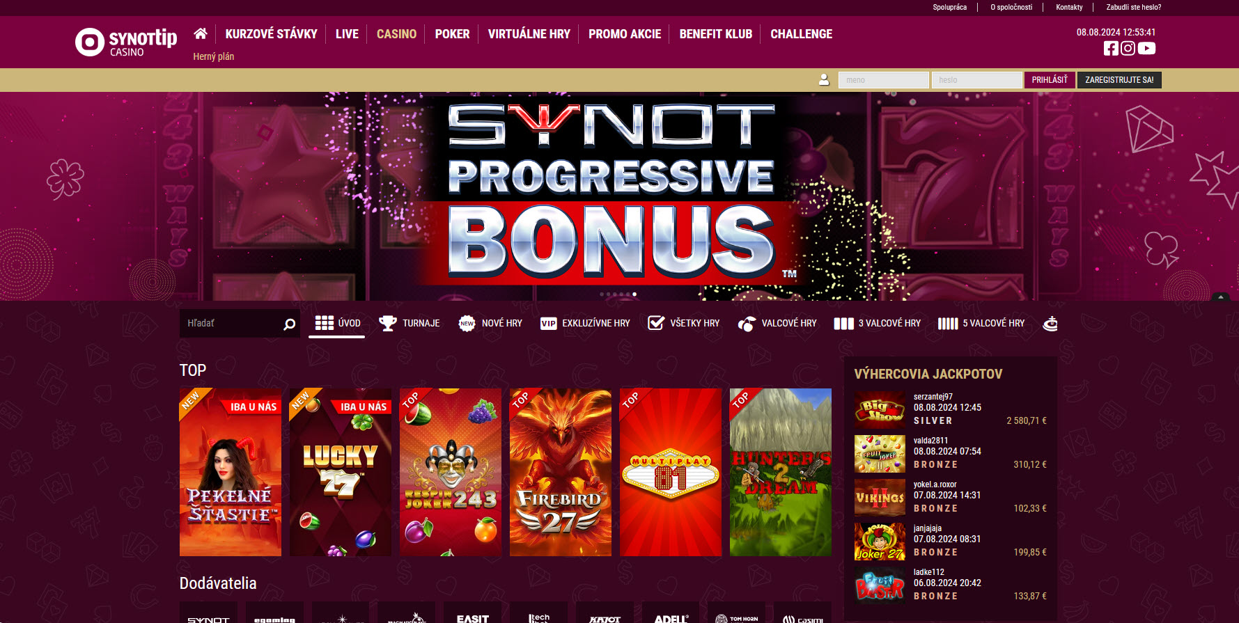 SYNOT TIP Casino