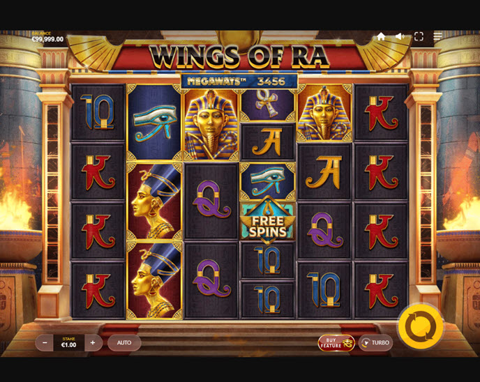 Wings of Ra Megaways