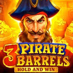 3 Pirate Barrels