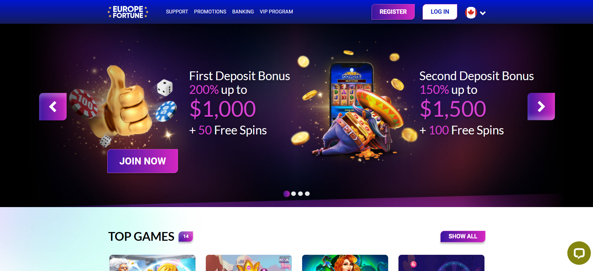 Europe Fortune Casino