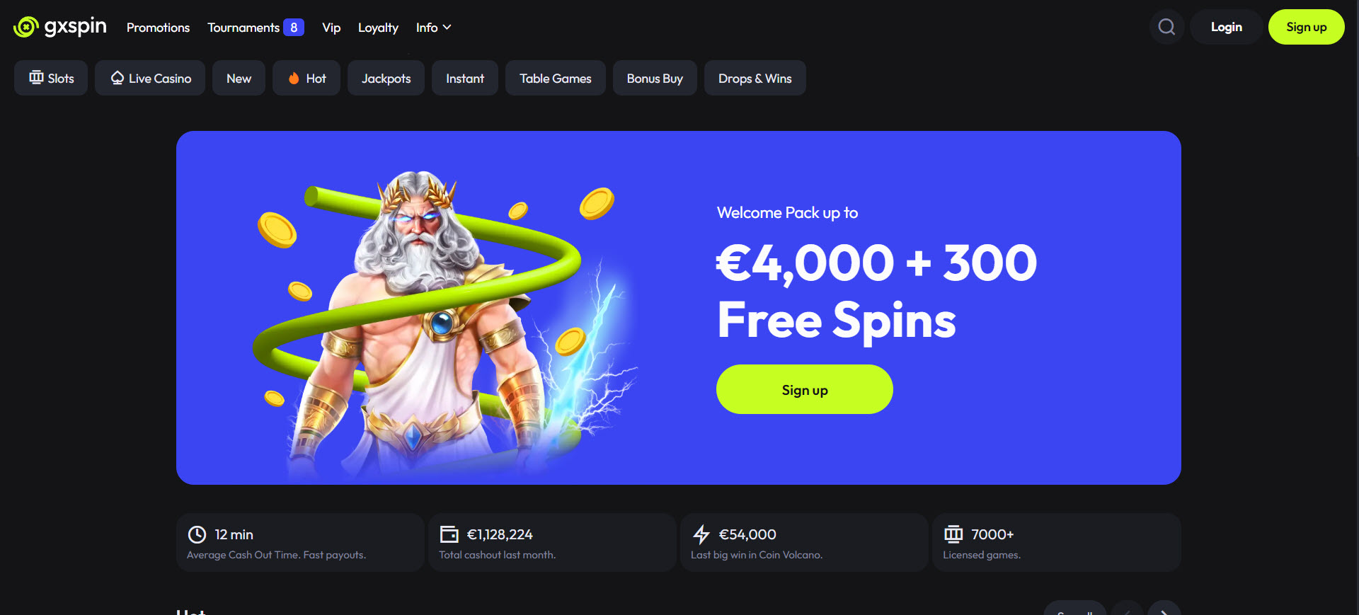 GxSpin Casino