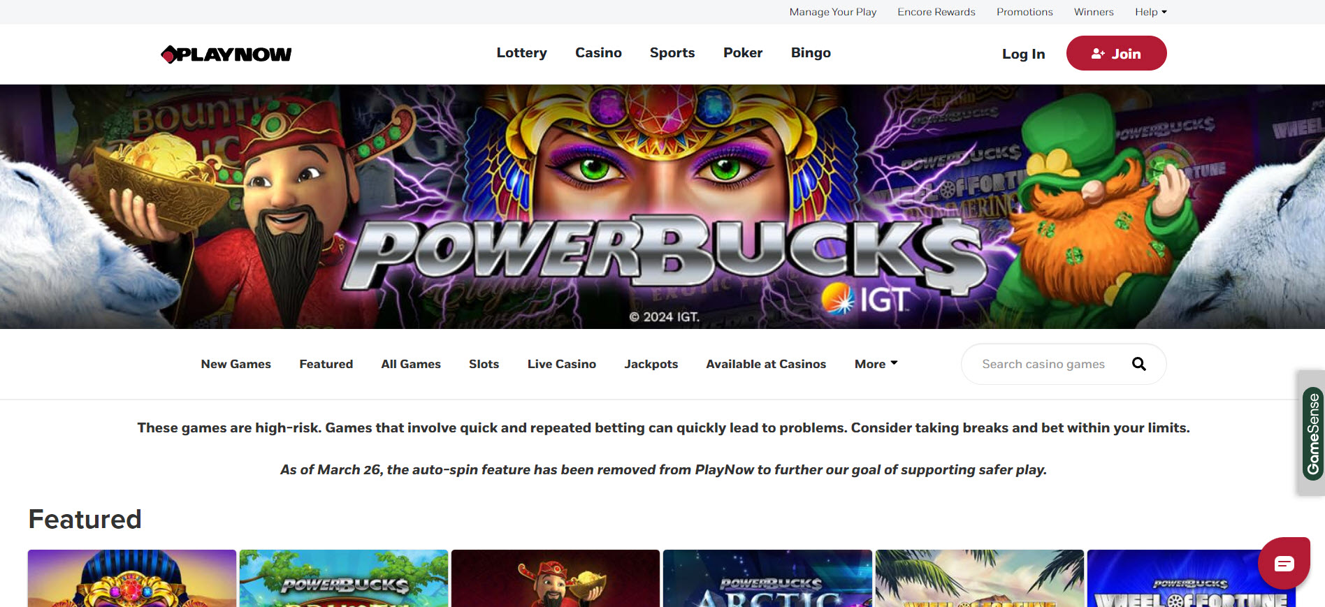 PlayNow Casino