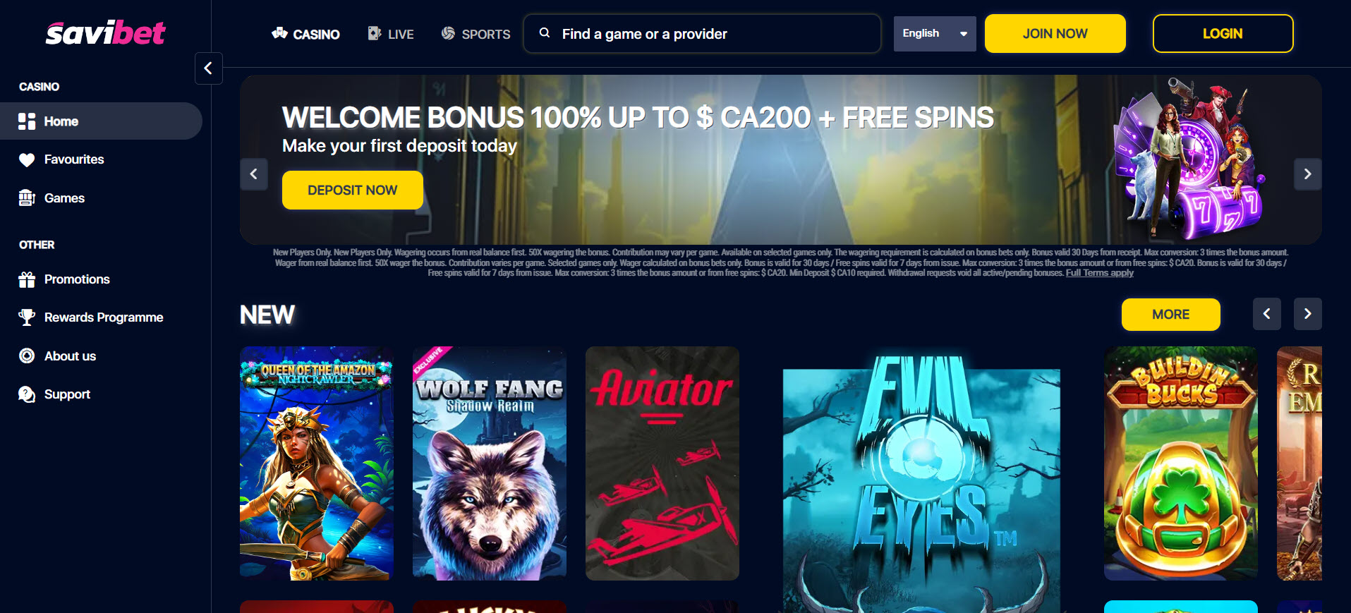 SaviBet Casino