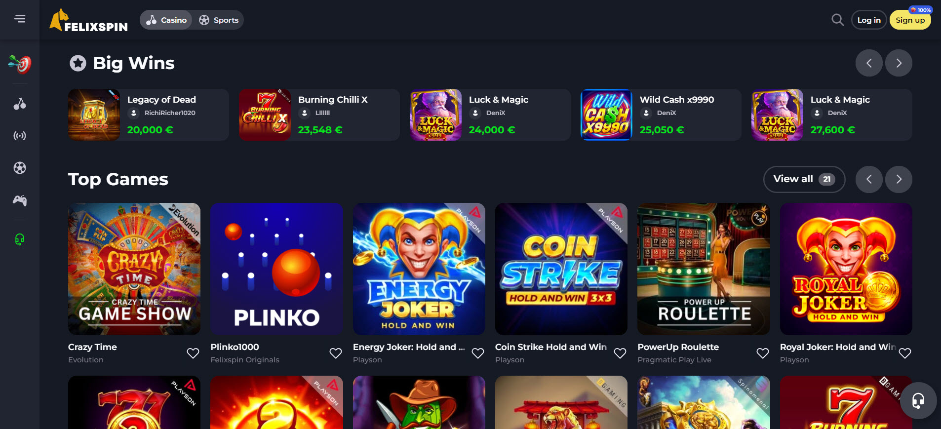 FelixSpin Casino