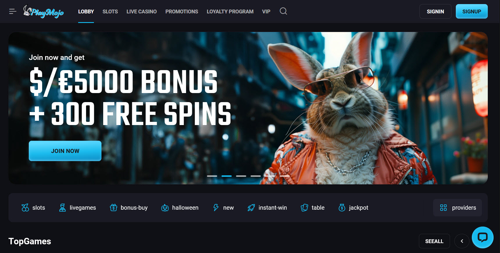 PlayMojo Casino