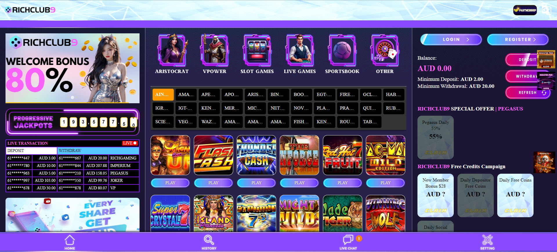 RichClub9 Casino