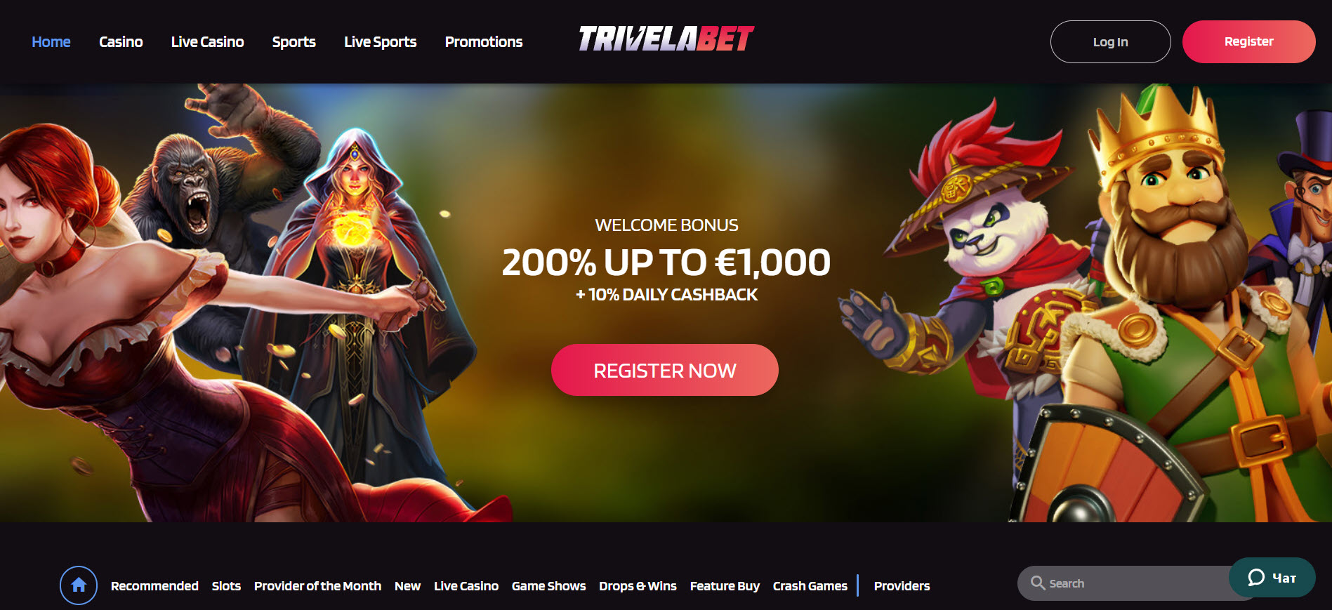 TrivelaBet Casino