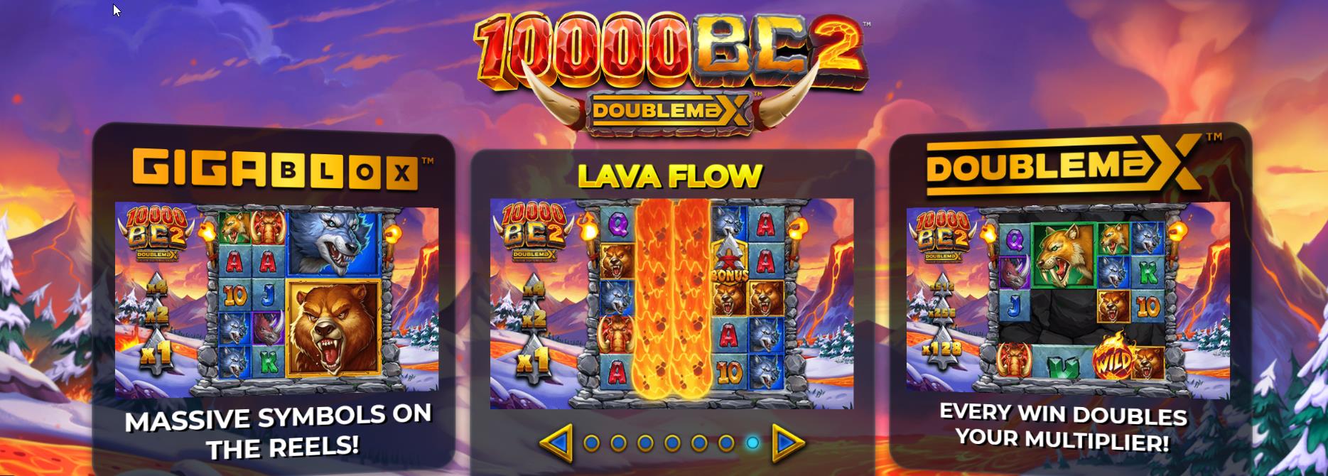 Особенности слота 10000 BC 2 DoubleMax