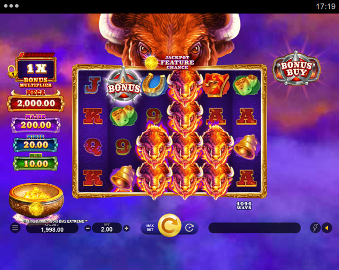 Blazing Bison: Gold Blitz Extreme