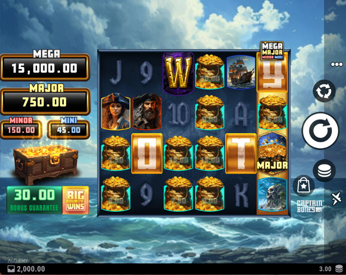 Captain Bones Big Bounty