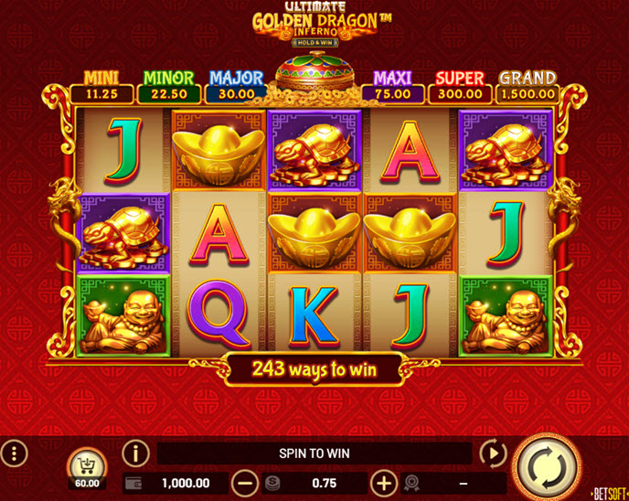 Ultimate Golden Dragon Inferno