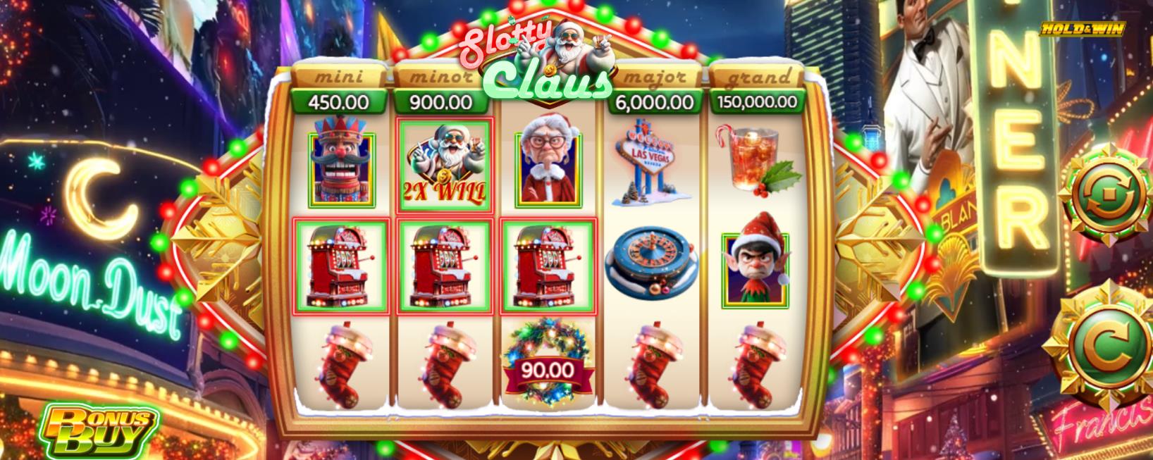 Новый слот Slotty Claus