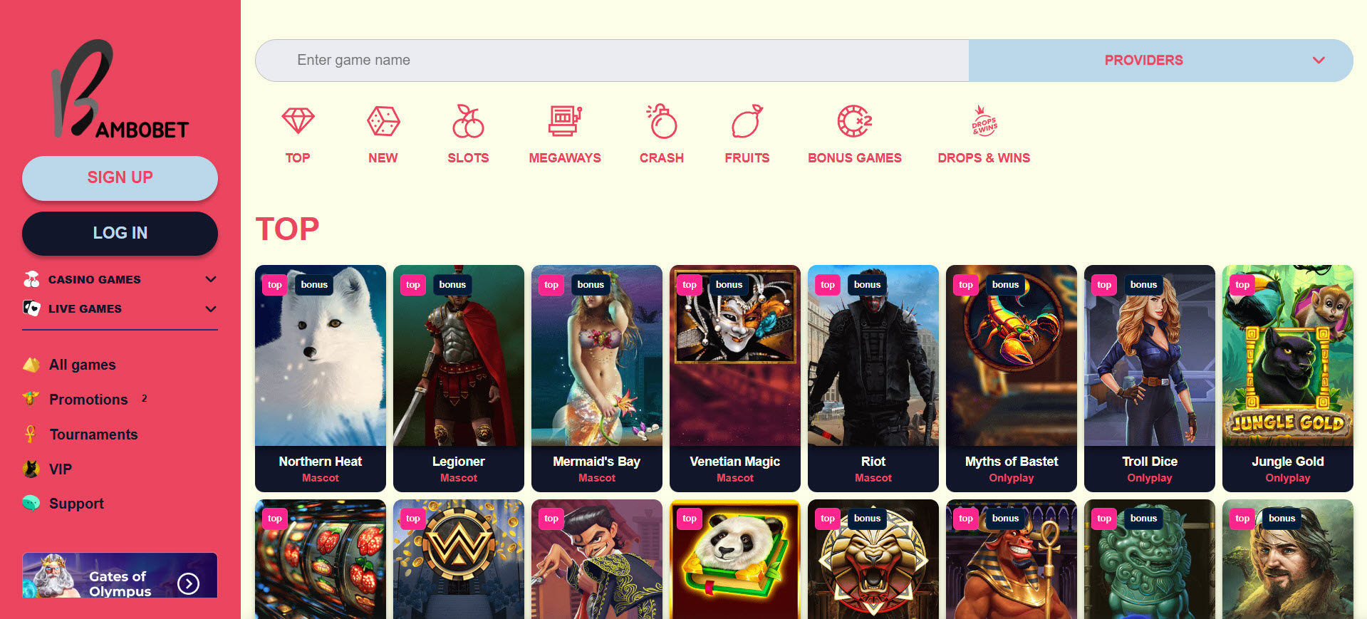 Bambobet Casino