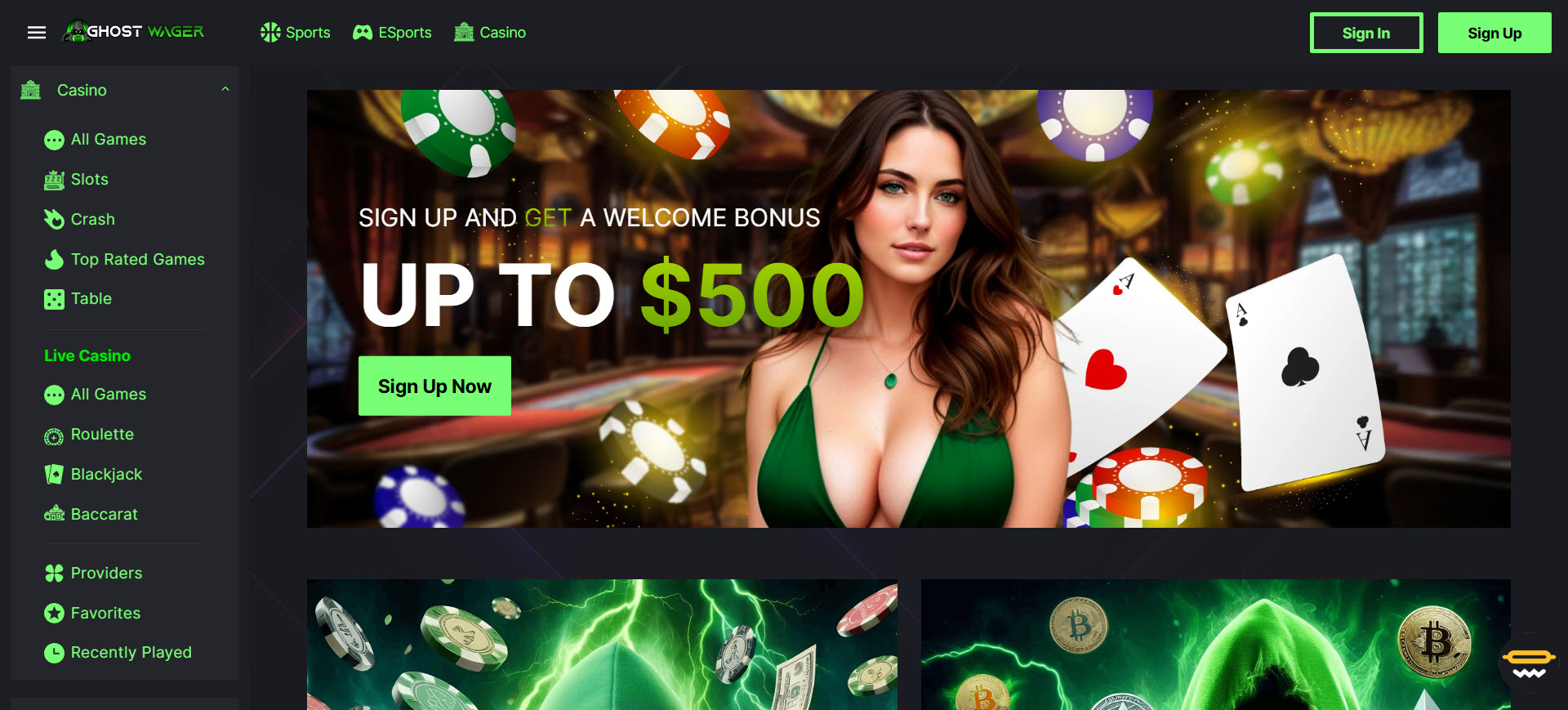 Ghost Wager Casino