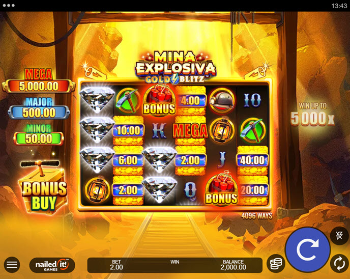 Mina Explosiva Gold Blitz