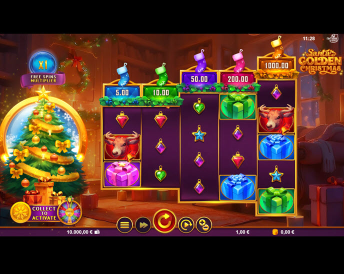 Santa's Golden Christmas