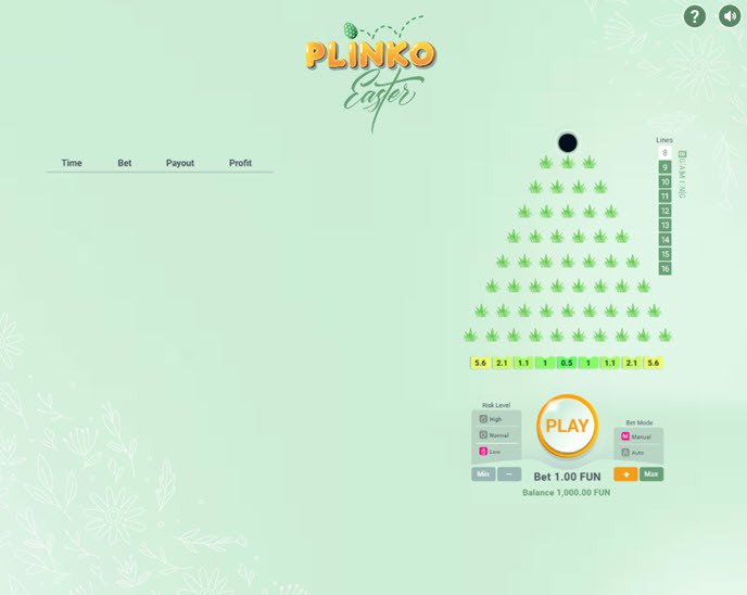Easter Plinko