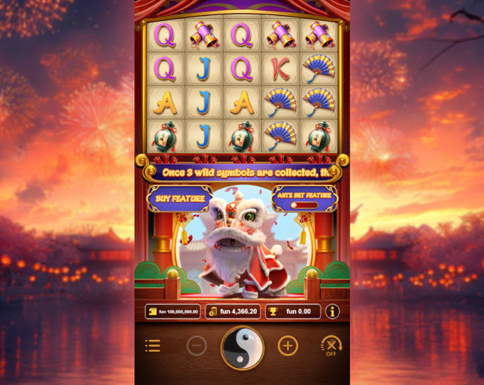 Lion Dance Fortune