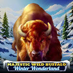 Majestic Wild Buffalo - Winter Wonderland