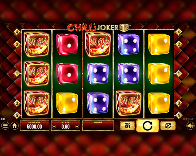 Chilli Joker Dice