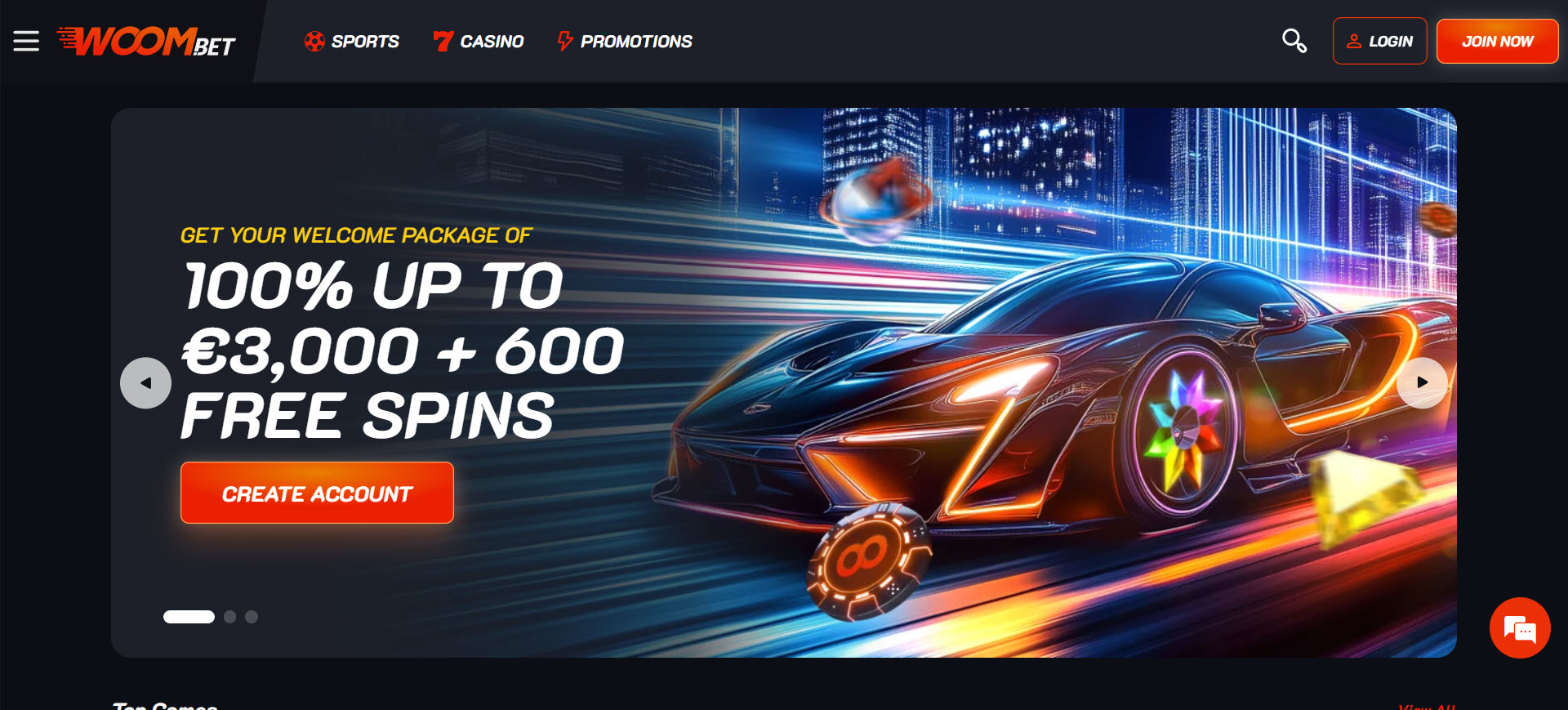 Woom Bet Casino